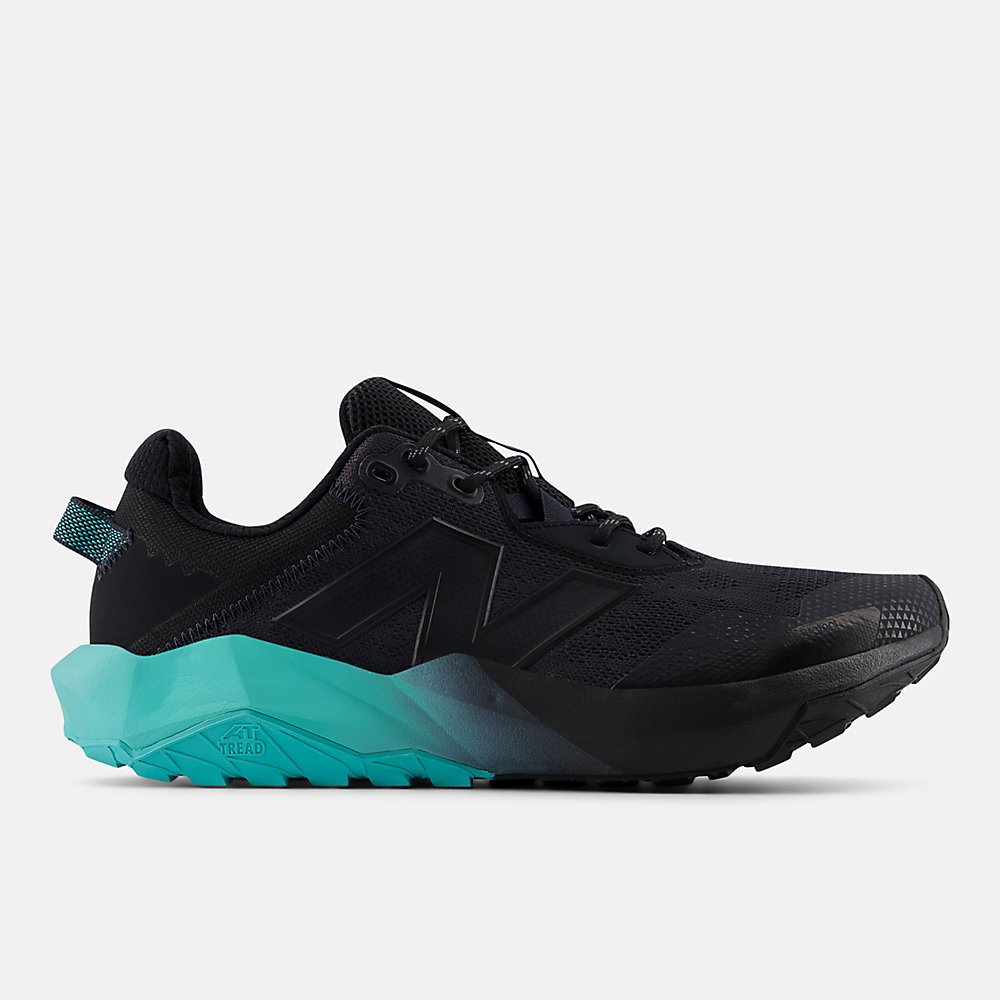 New Balance DynaSoft Nitrel v6 Shoes Black with Cyber Jade and Phantom